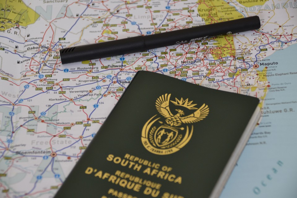 South African passport and visa information